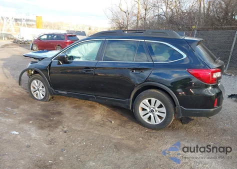 2017 Subaru Outback 2.5I Premium from USA, damaged, VIN 4S4BSADCXH3358337